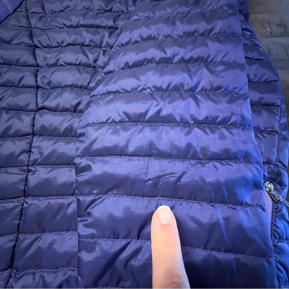 Eddie Bauer Womens Travex EB700 Down Jacket Size L Outdoor Gorpcore Packable - Picture 10 of 10